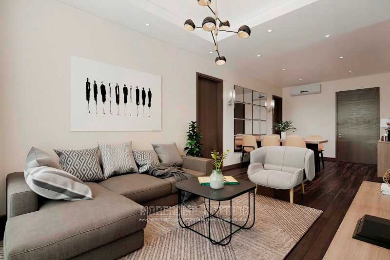 Sofa hiện đại với thiết kế đơn giản nhưng có cảm giác bề thế vững chãi, chất liệu khung gỗ tự nhiên nhập khẩu được xử lí nghiêm ngặt mang lại độ bền cao Mẫu sofa gỗ tự nhiên, gỗ óc chó đẹp